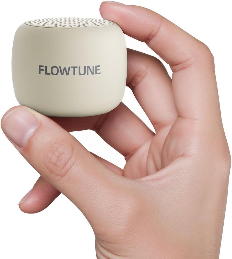 FLOWTUNE Sound Machine White Noise Machine for Baby Adults, Mini Portable Sound Machine for Travel, 6H Timer, 18 Soothing Sleep Sounds Gift (Putty) - Image 1